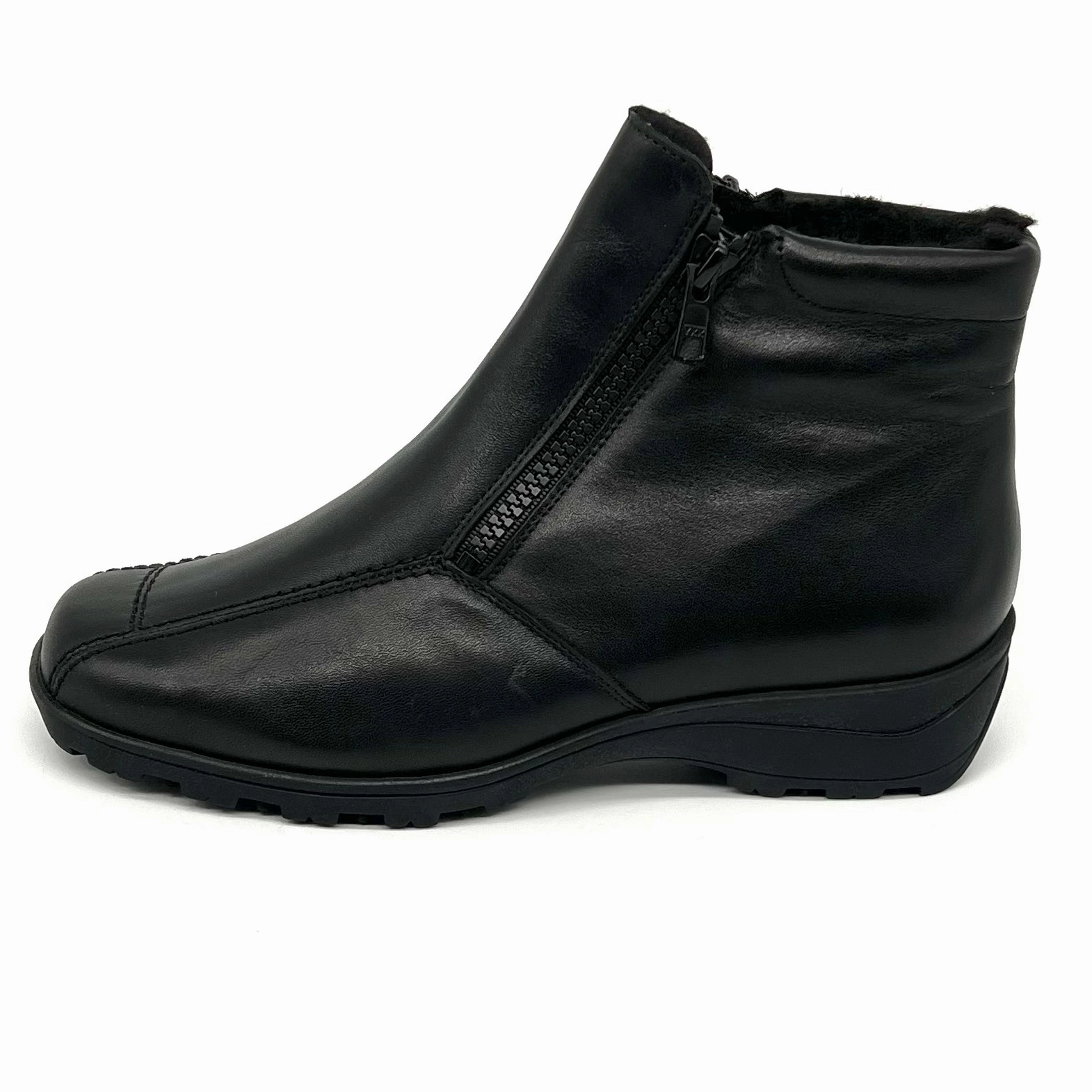 Smx 6 Stiefel Damen Reissverschluss Stiefel Warmfutter Schwarz Semler 17782