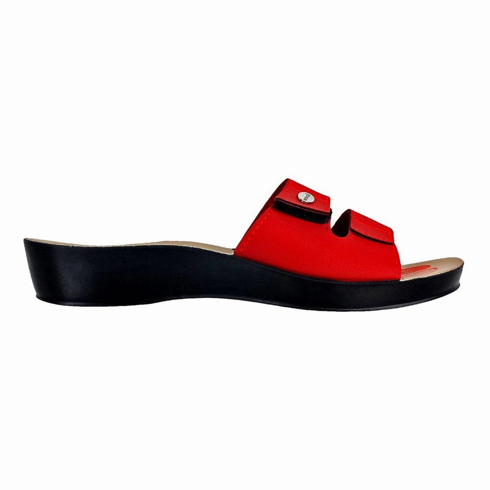 Pantoffeln Karstadt Aerowalk Women Slipper #0402 - RED