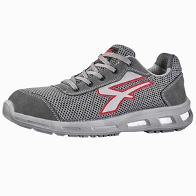 Leichte S2 Sicherheitsschuhe Sicherheitsschuh S1P ESD | Veloursleder | Composite-Schutzkappe | rutschhemmend | U-Power Frequency