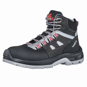 Sicherheitsschuh S3 | Sicherheitskappe | metallfrei | Durchtrittschutz | wasserabweisend | U-Power Cross Jalas Sicherheitsschuhe Orthopädische Einlagen