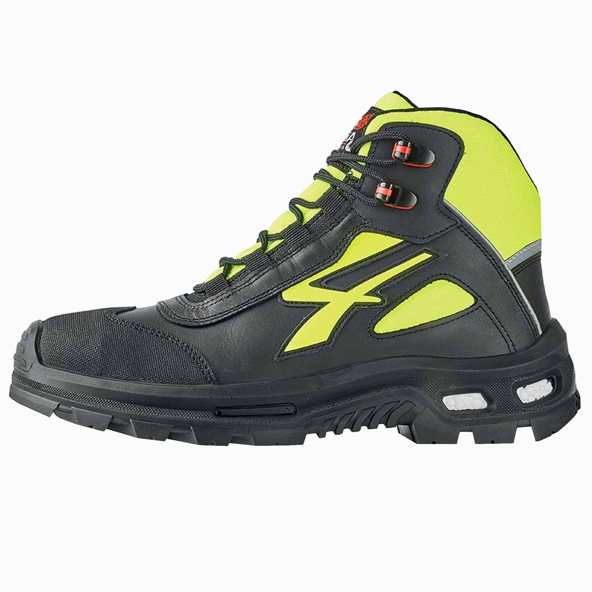 Sicherheitsschuh S3 ESD | Vollnarbenleder | Durchtrittschutz | wasserabweisend | U-Power Form ESD Vorschriften Für Sicherheitsschuhe