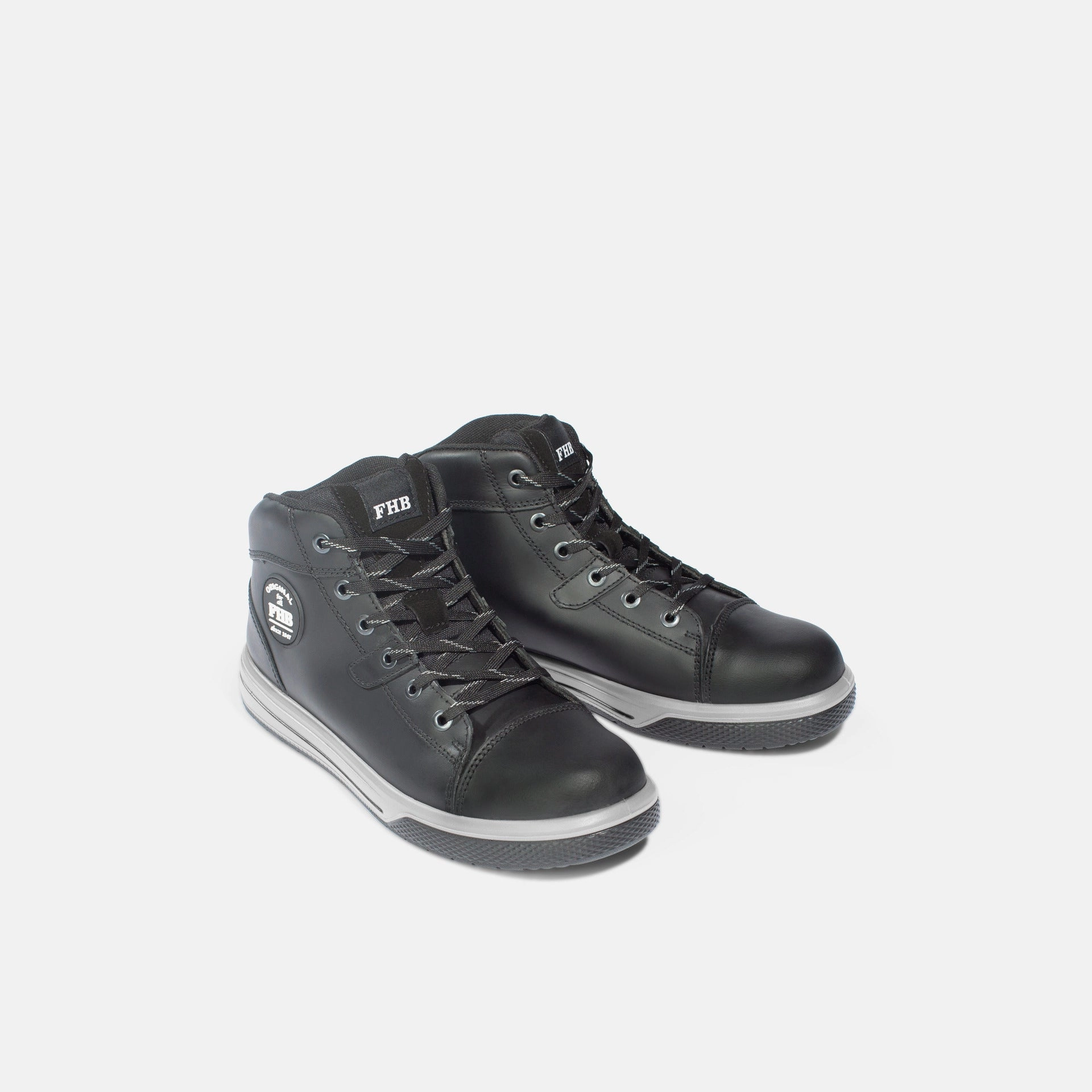 FHB S3 Sneaker hoch - LINUS Aboutblu Esd Sicherheitsschuhe Arbeitsschuhe Halbschuhe 50349-02 Estoril