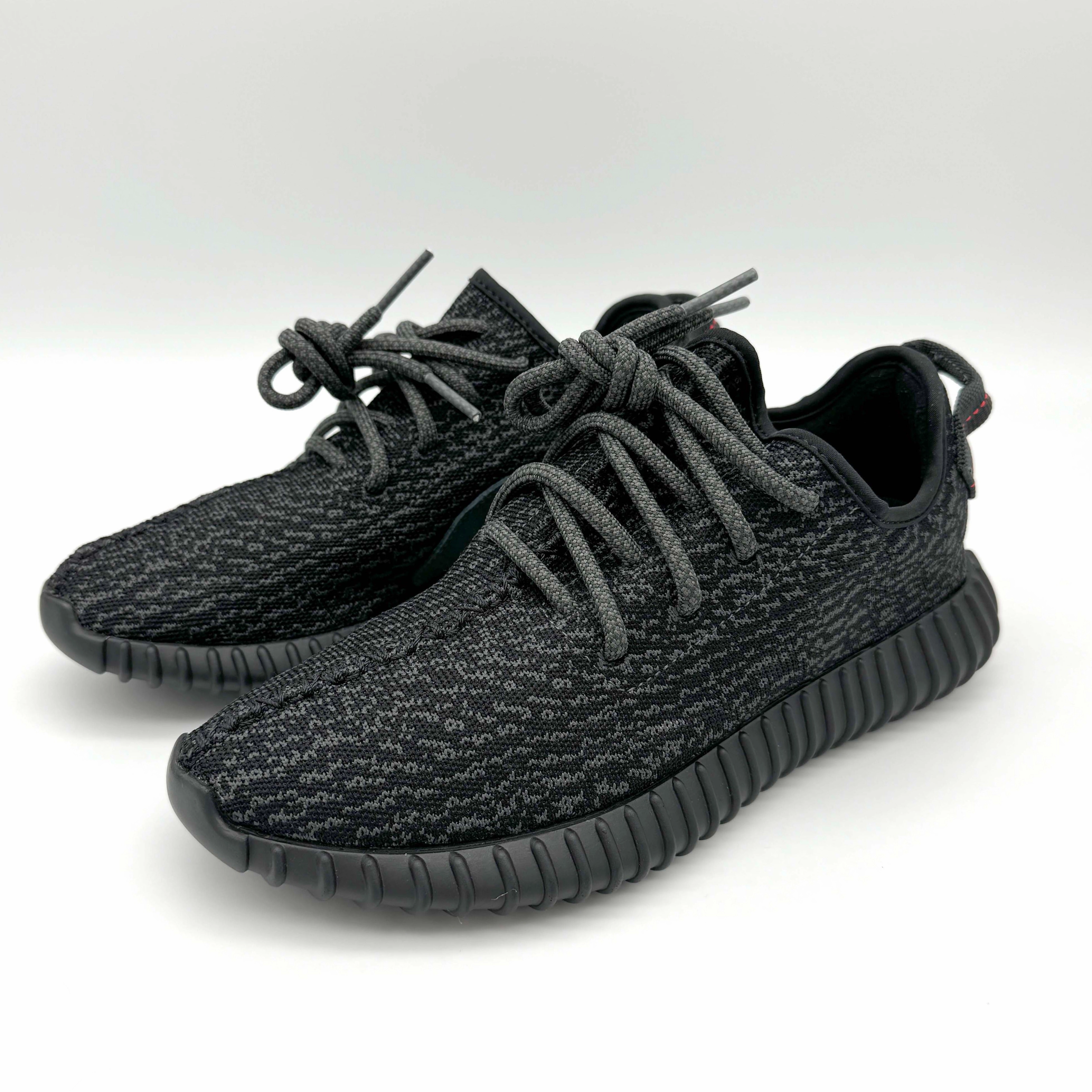 adidas Yeezy Boost 350 Pirate Black Sneaker Schwarz Hoch