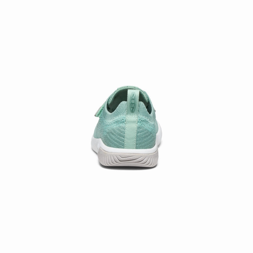 Little Kids' KNX Knit Double Strap  |  Granite Green/Lichen Sneaker Socken Hoch
