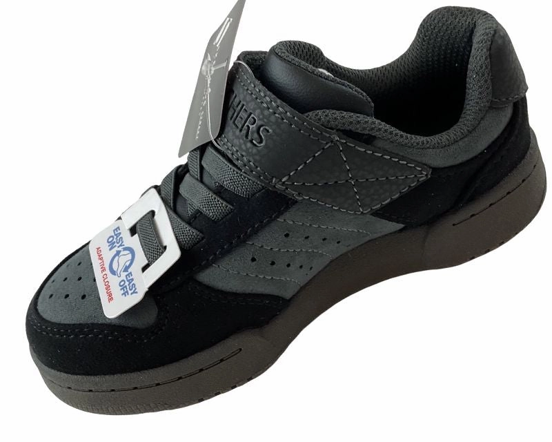 Stoff Sneaker Kinder Skechers  Quick Street - Smooth Avenue 418023L/BKGY