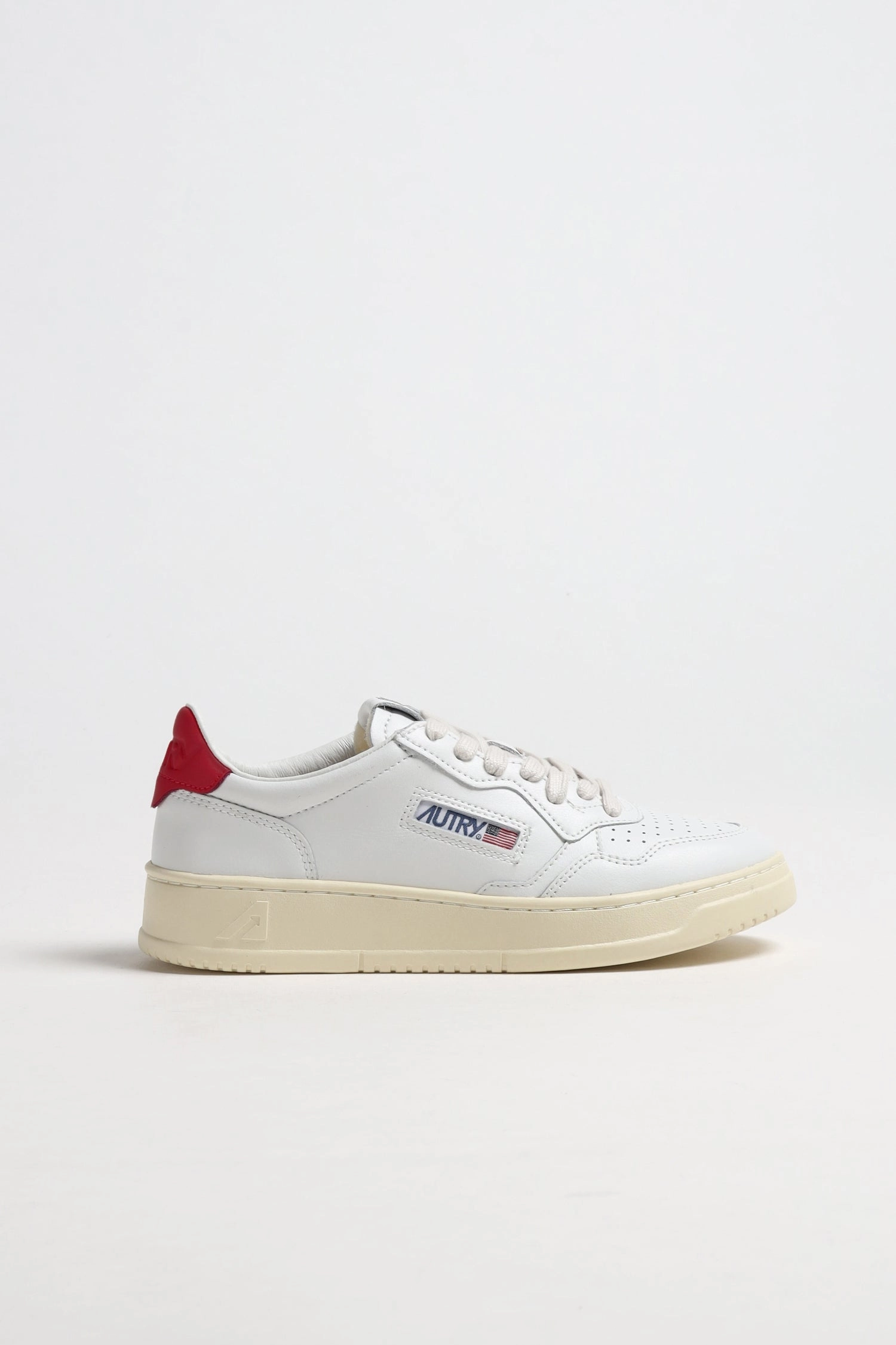 Hilfiger Sneaker Sneaker Medalist Low in Wei/Rot