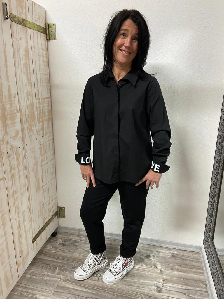 Sneaker For Dresses Sneaker "Herzliebe" schwarz/wei