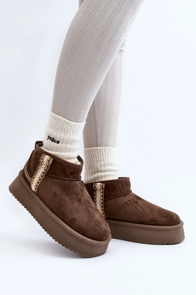 Chelsea Boots Braun Deichmann Snow boots model 204879 Step in style
