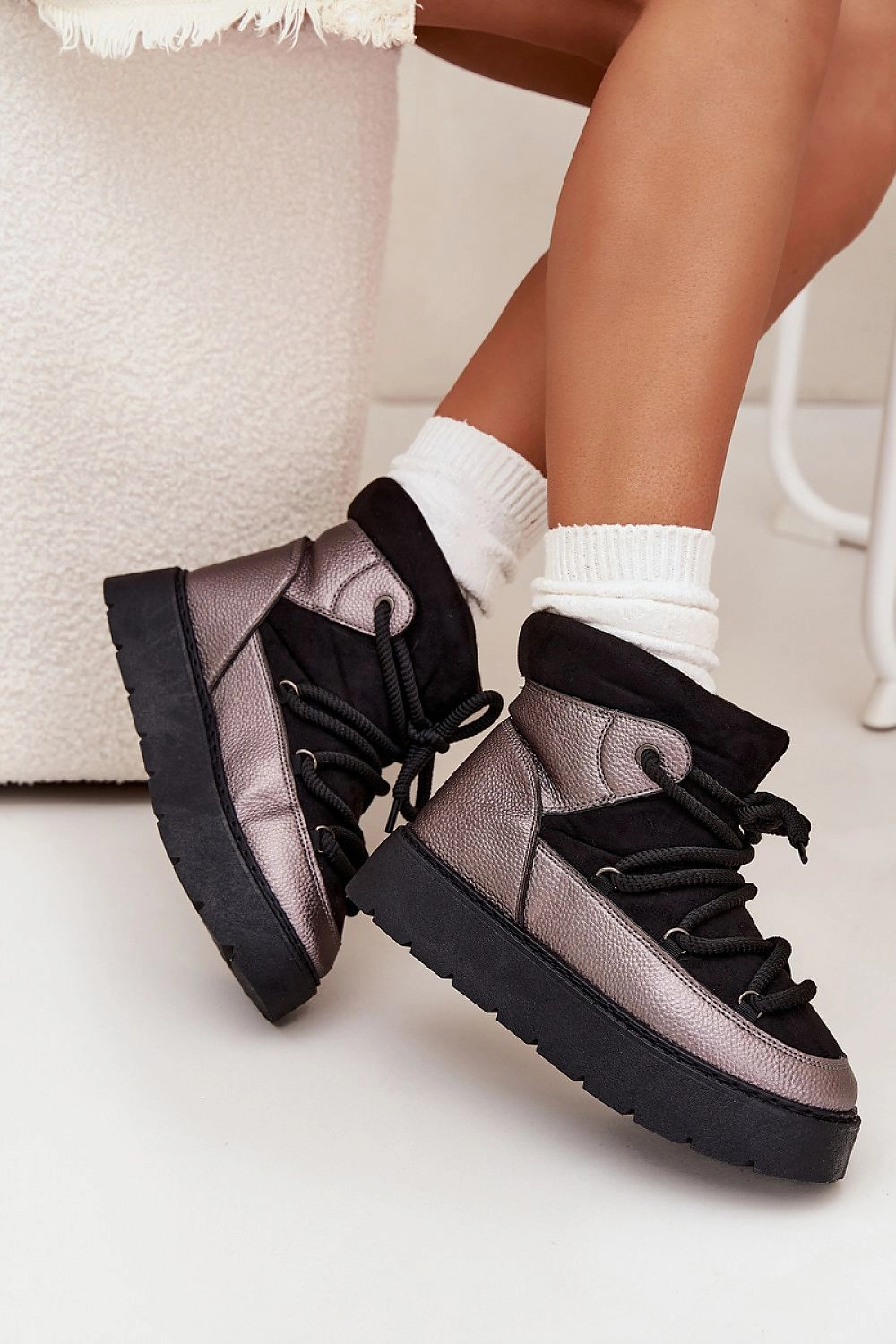 Chelsea Boots 2 Inch Heel Snow boots model 218752 Step in style