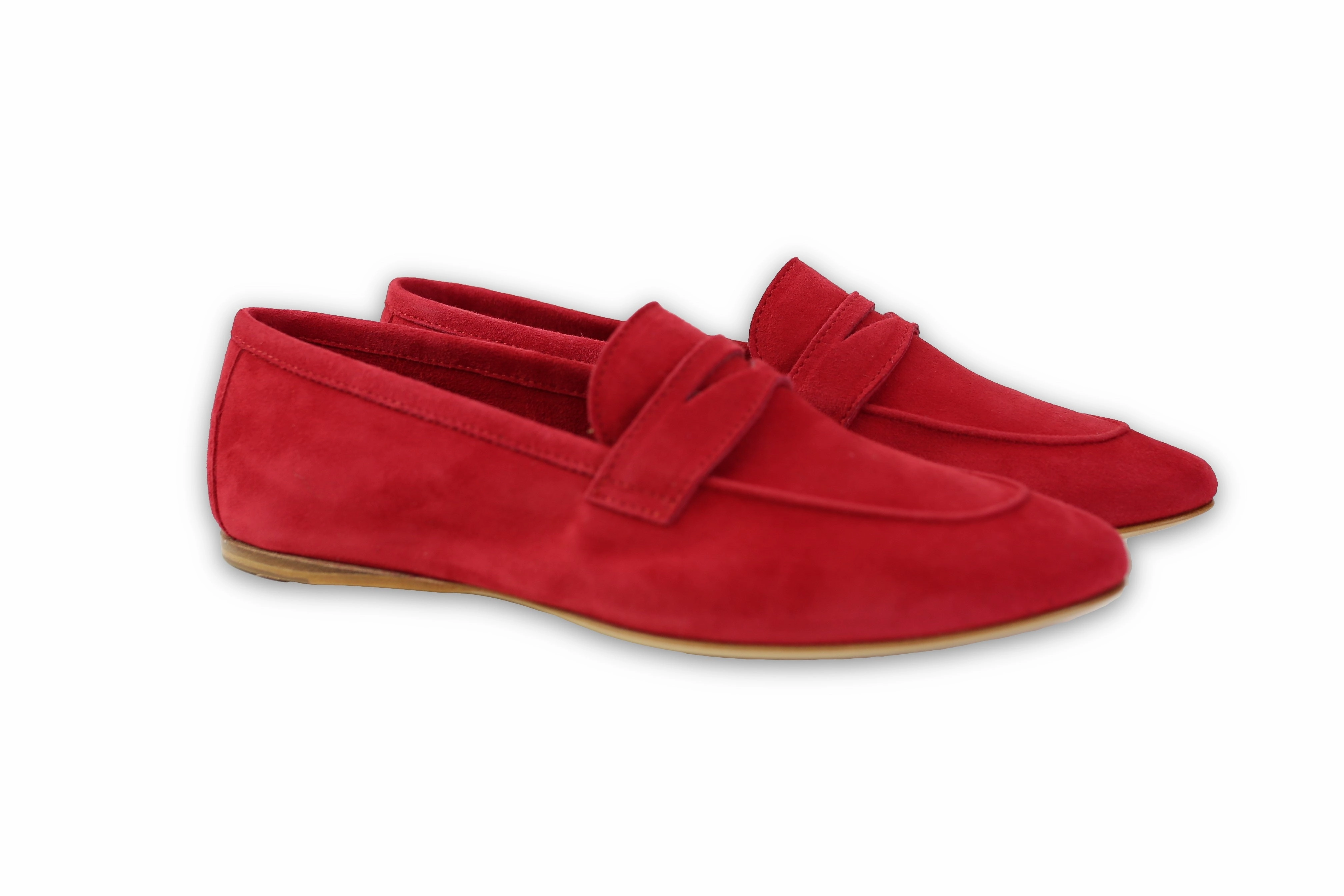 Noak Loafers Pocket Primula Red