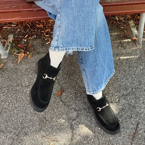 FLYING BOOT SUEDE - BLACK Forma Stiefel Ersatzteile