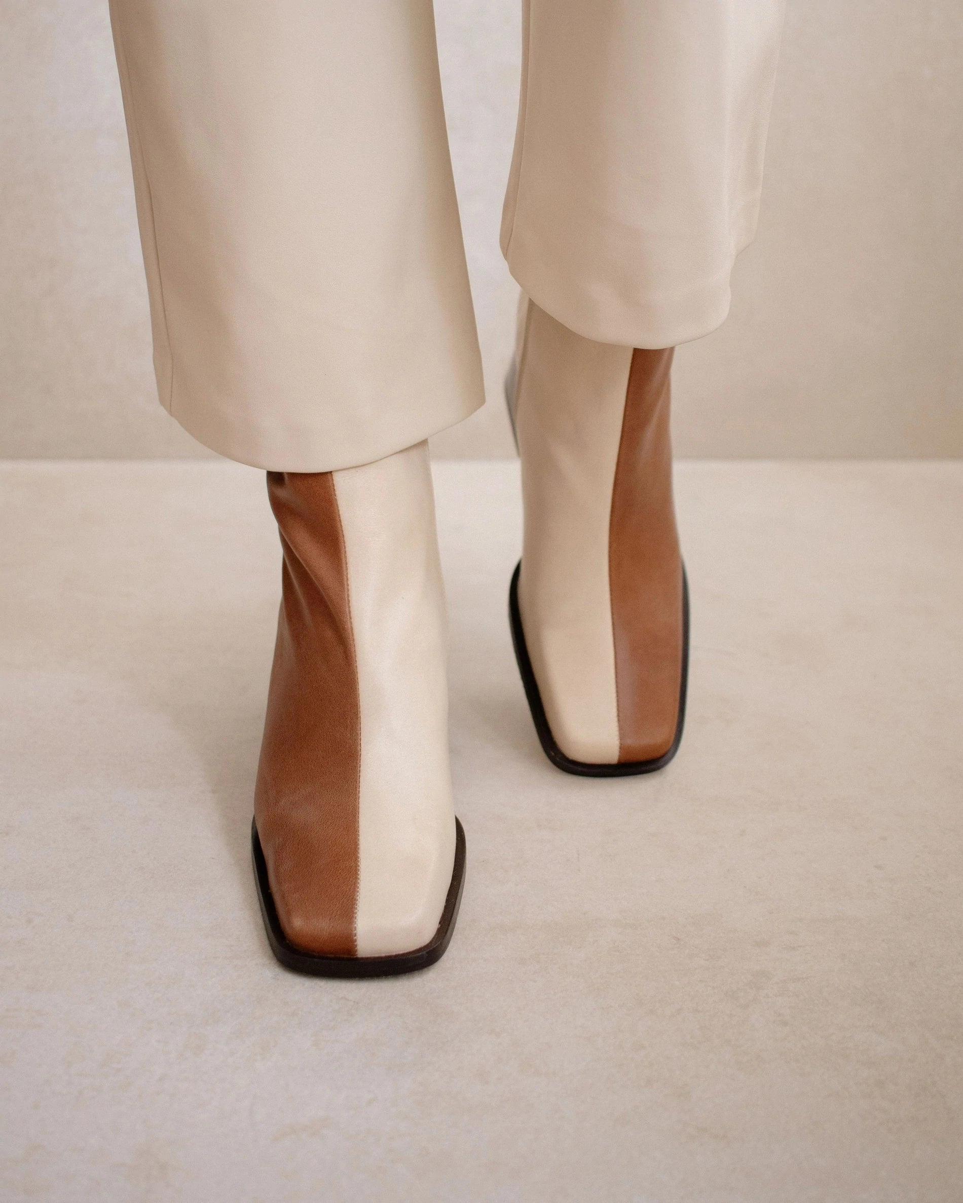 SOUTH BICOLOR CAMEL BEIGE Garden Dream Stiefel