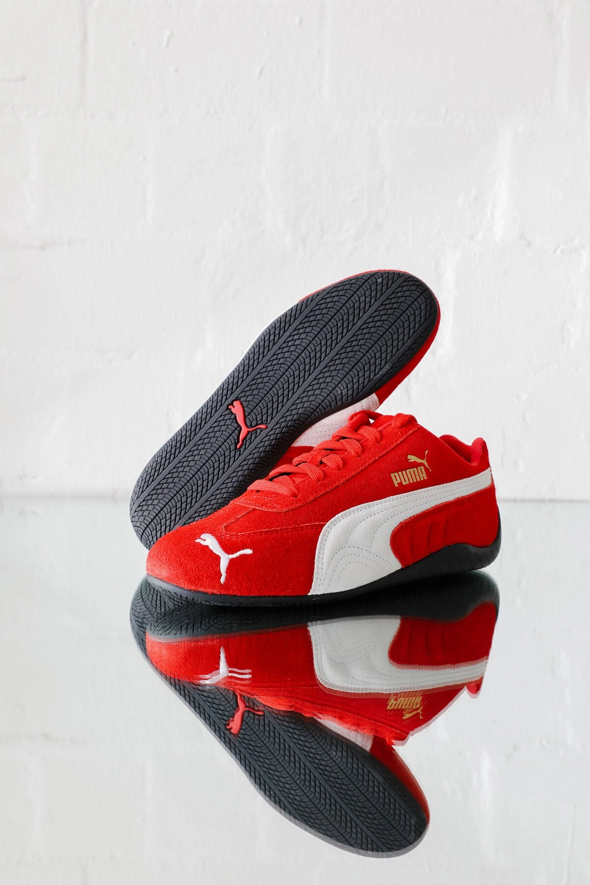 Speedcat OG Red-White Sneaker Mit Keil