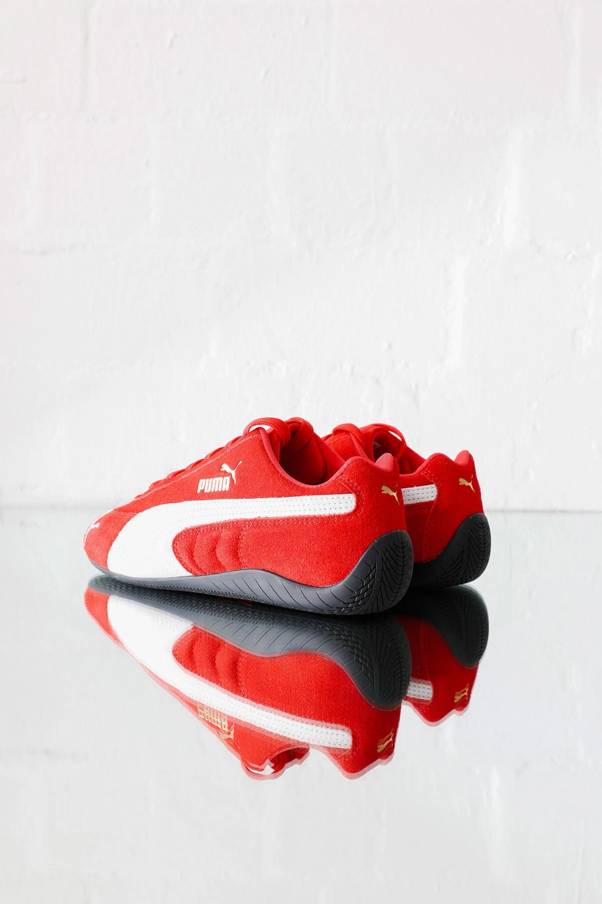 Speedcat OG Red-White Sneaker Socken Rutschen