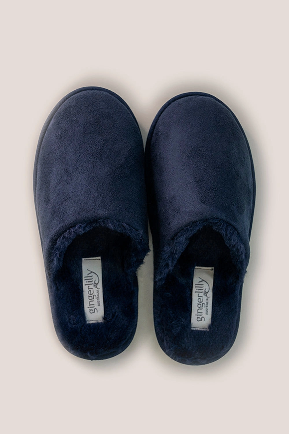 Pantoffeln Ohne Schweißfüße St Moritz Mock Suede Slipper Navy