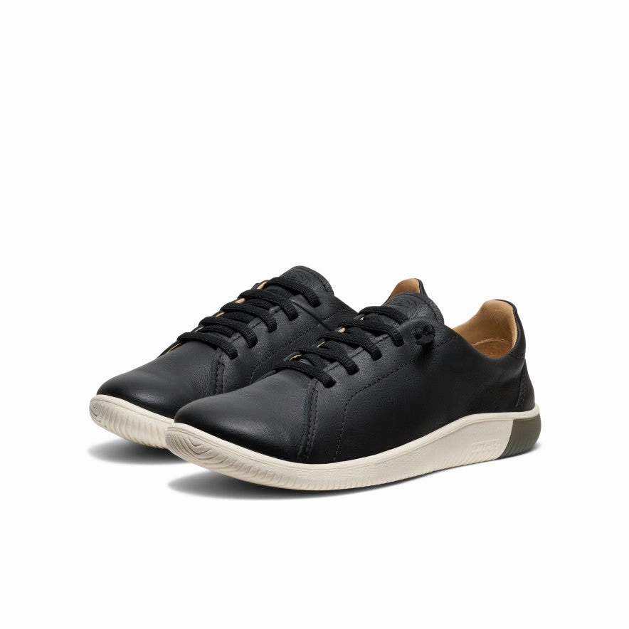 Sneaker Resale Women's KNX Leather Sneaker  |  Black/Star White