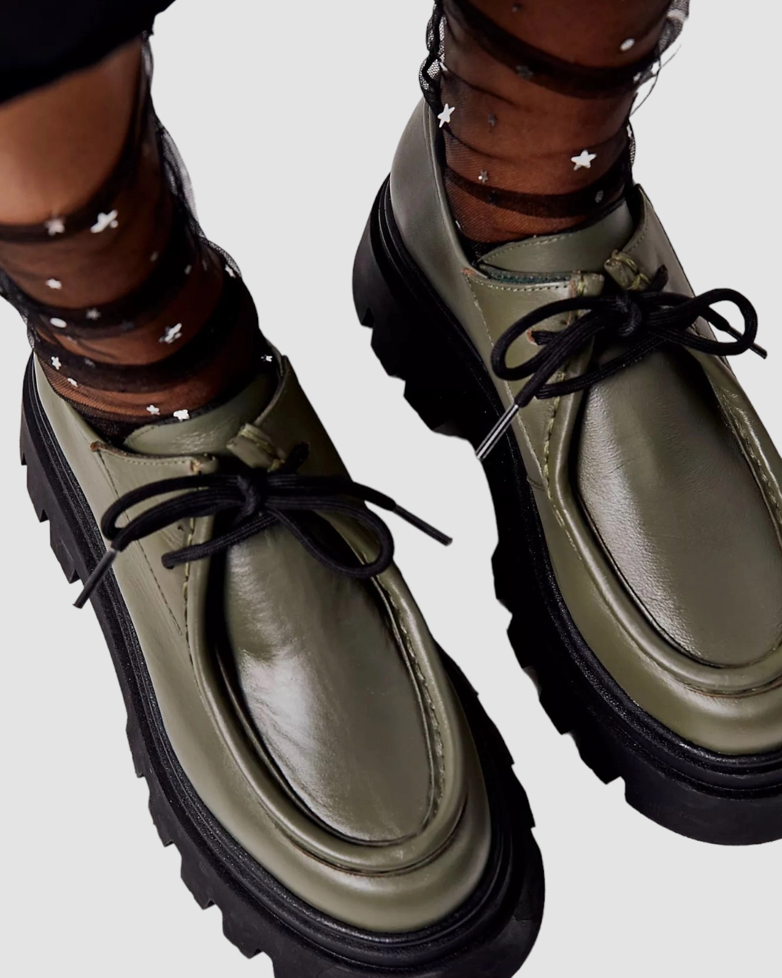 Starry Sky Tulle Socks - Black Gesunde High Heels