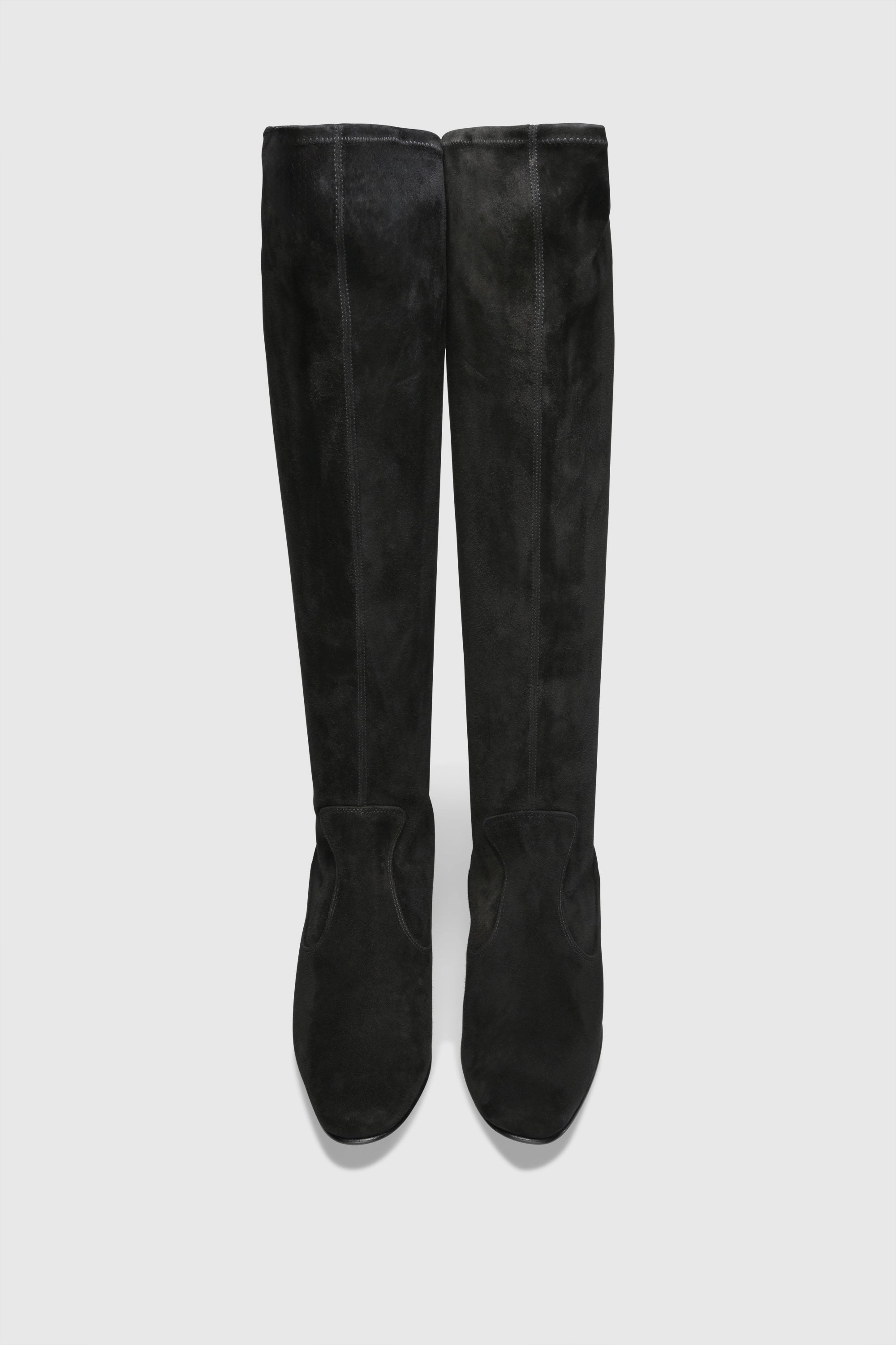 Stiefel 6489 Camoscio Stretch Black Stiefel Veganes Leder