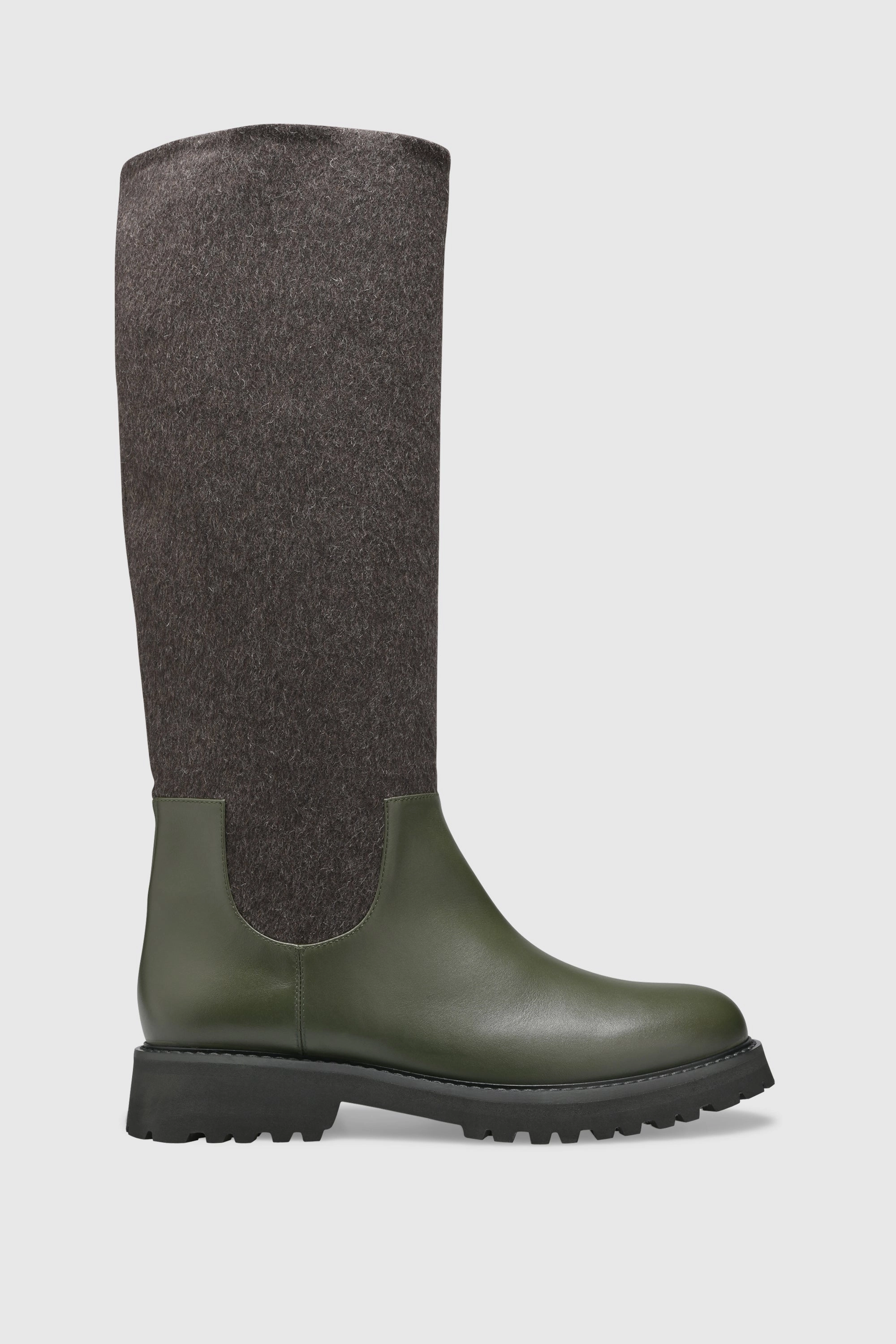 Jeans Stiefel Outfit Stiefel 9470 Vitello Loden Racing Green