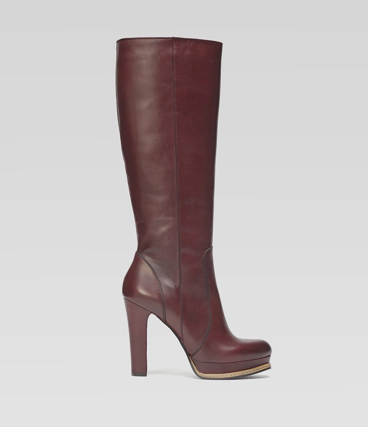 Langschaftstiefel Eva bordeaux Stiefel Kaufen Online Günstig