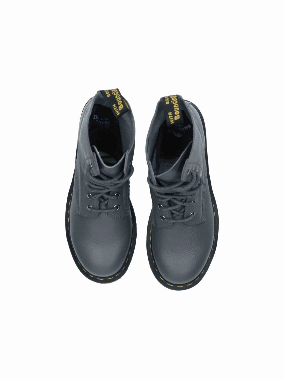 Hohe Stiefel Mit Kleinem Absatz 1460 Pascal Virginia gunmetal