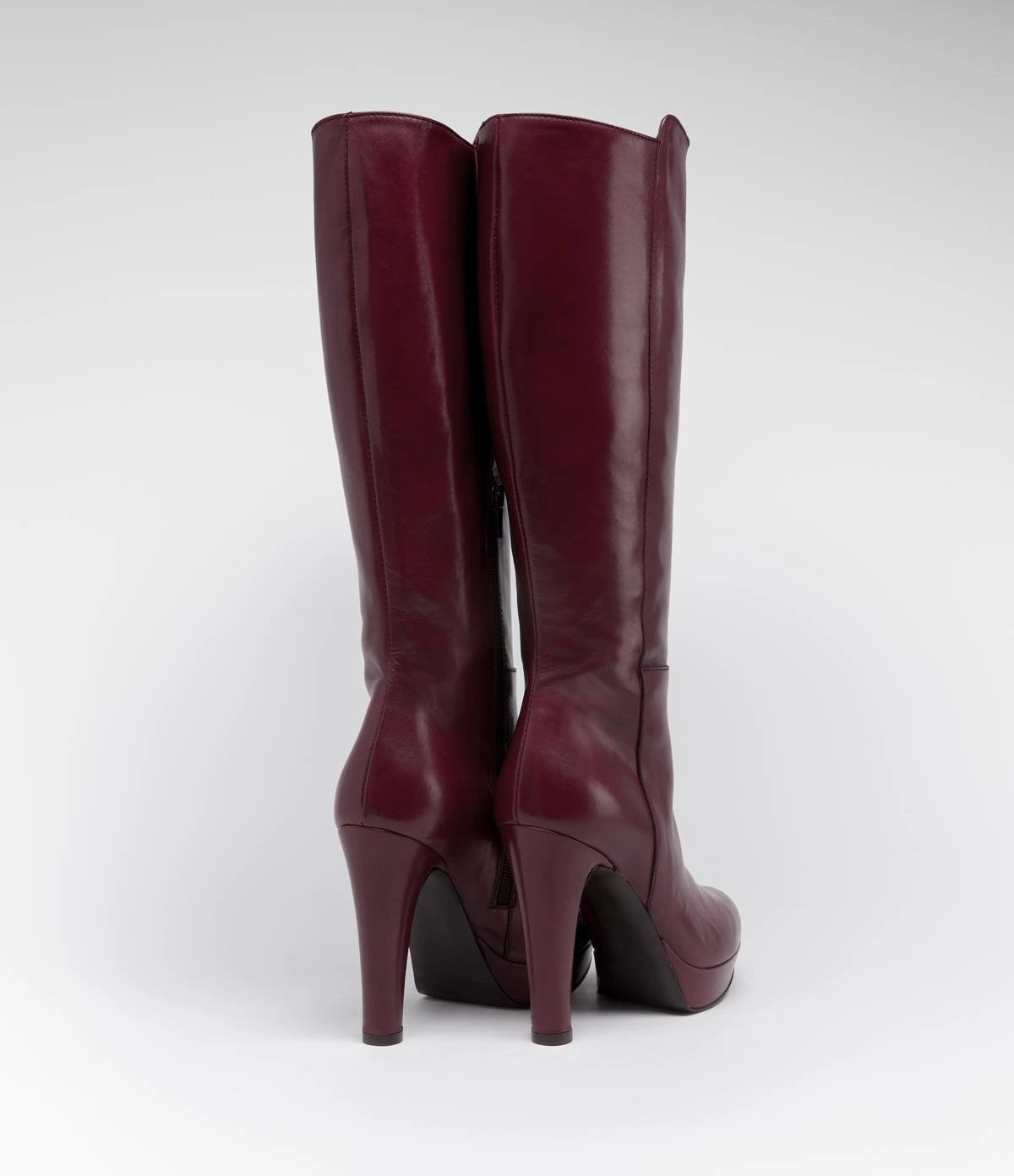 Reißverschluss Erweiterung Stiefel Langschaftstiefel Aurelia bordeaux