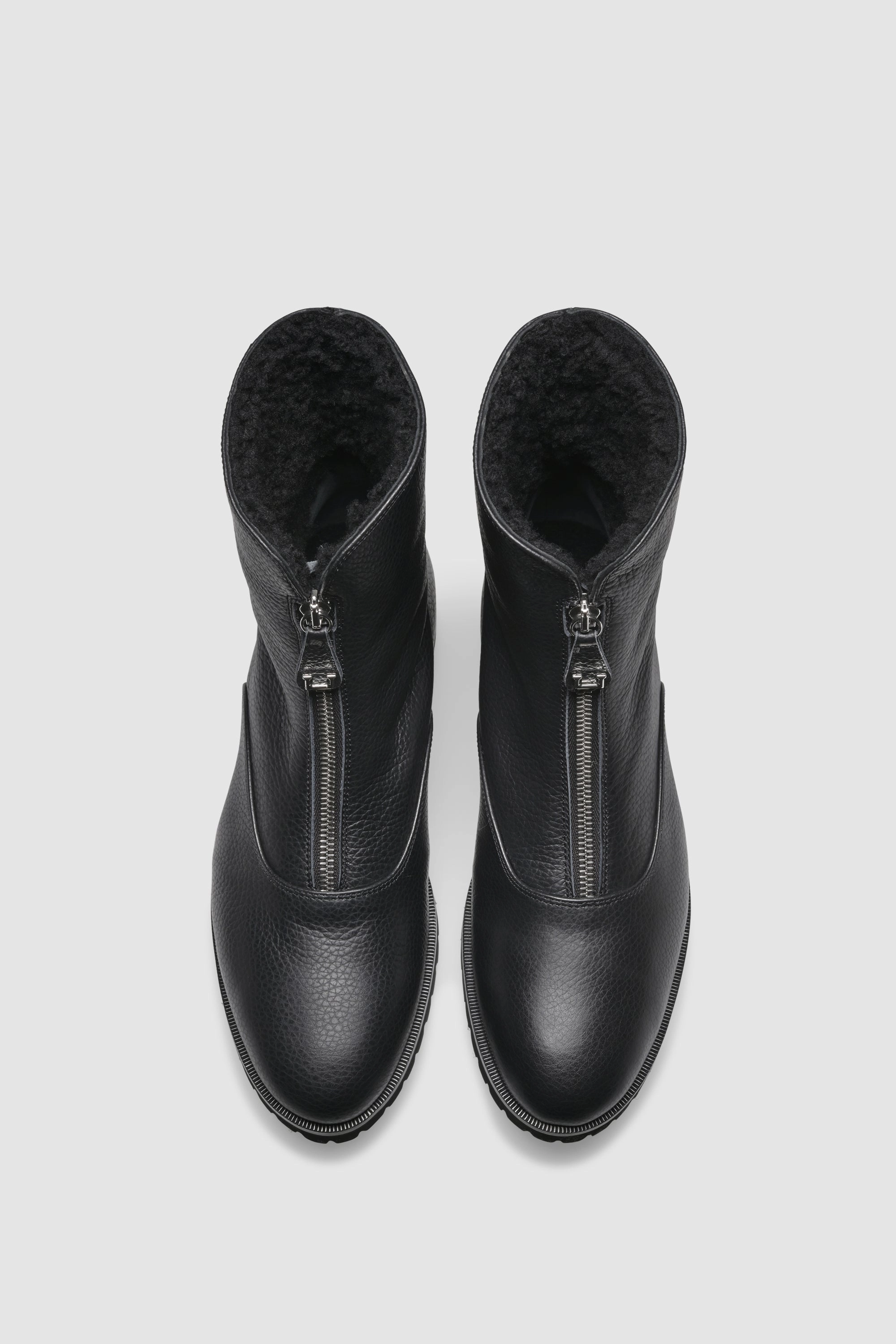 Stiefelette 9542 Eureka Black Shearling Black Hohe Stiefel Kaufen