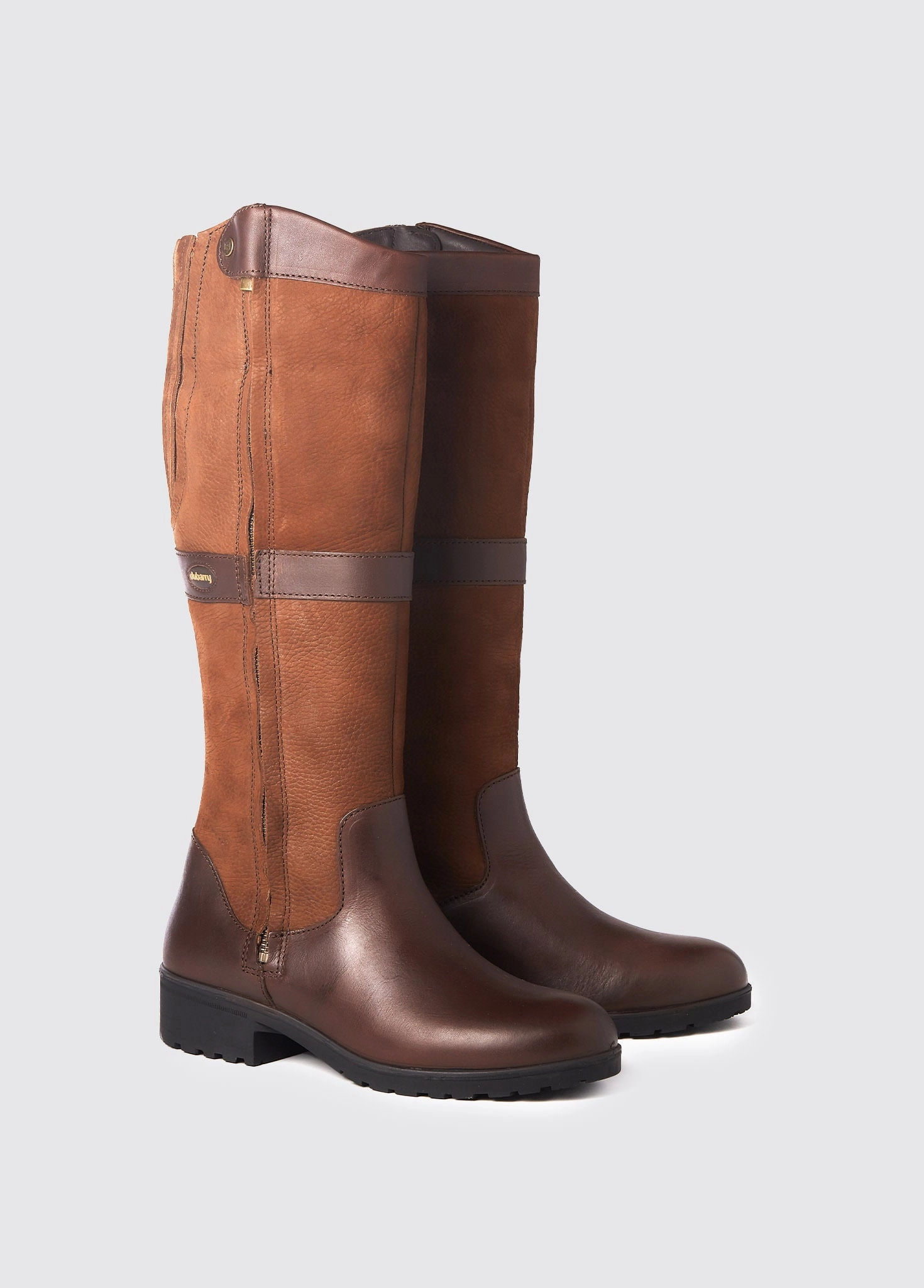Overknees Stiefel Bilder Sligo Lederstiefel - Walnut