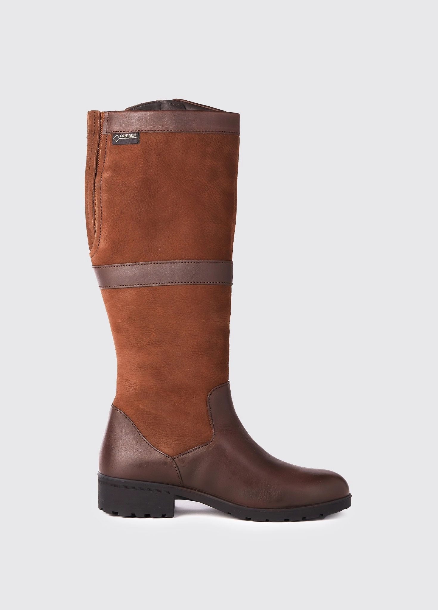 Sligo Lederstiefel - Walnut Flache Wildleder Stiefel