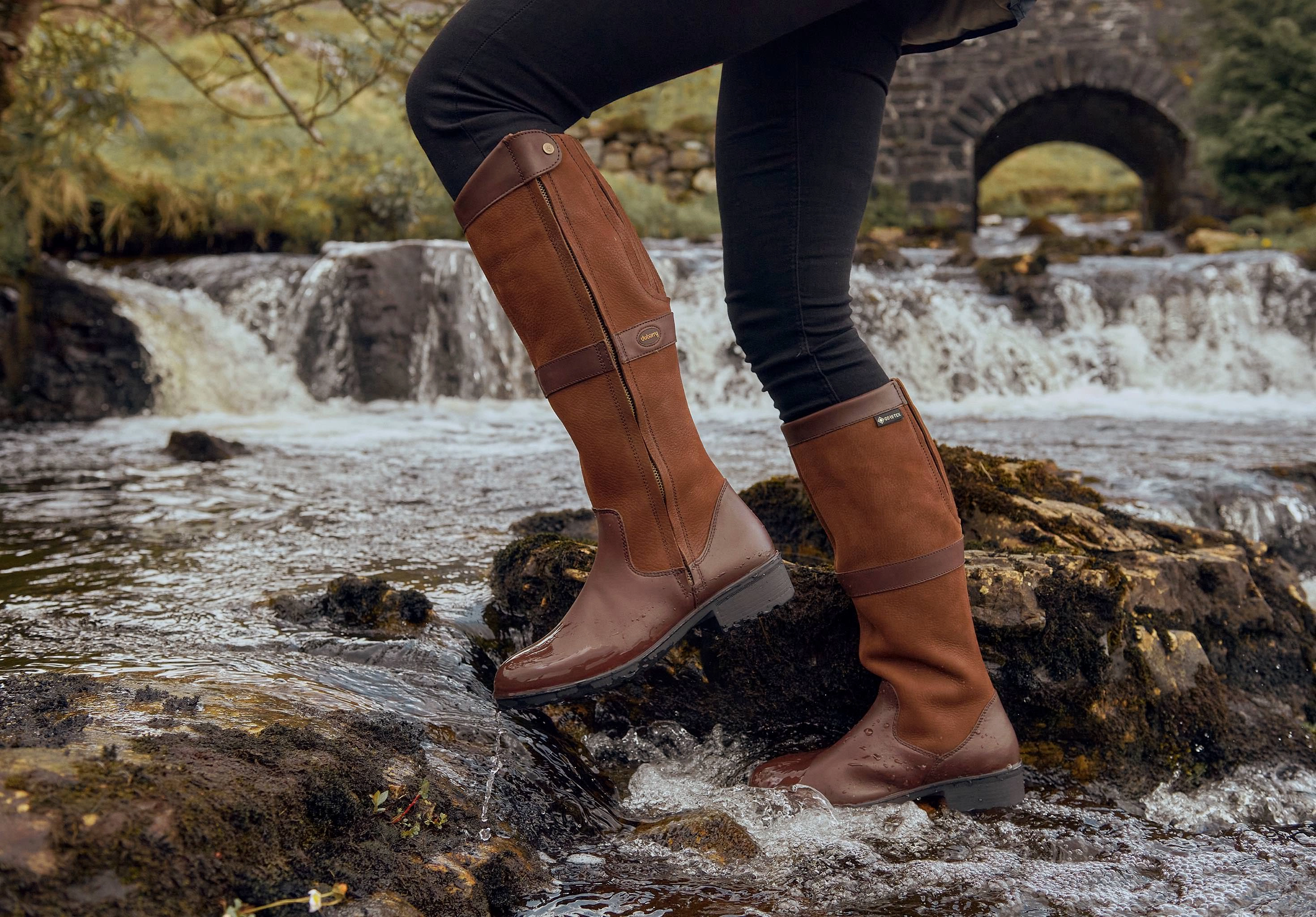 Sligo Lederstiefel - Walnut Halbhohe Stiefel Ohne Absatz