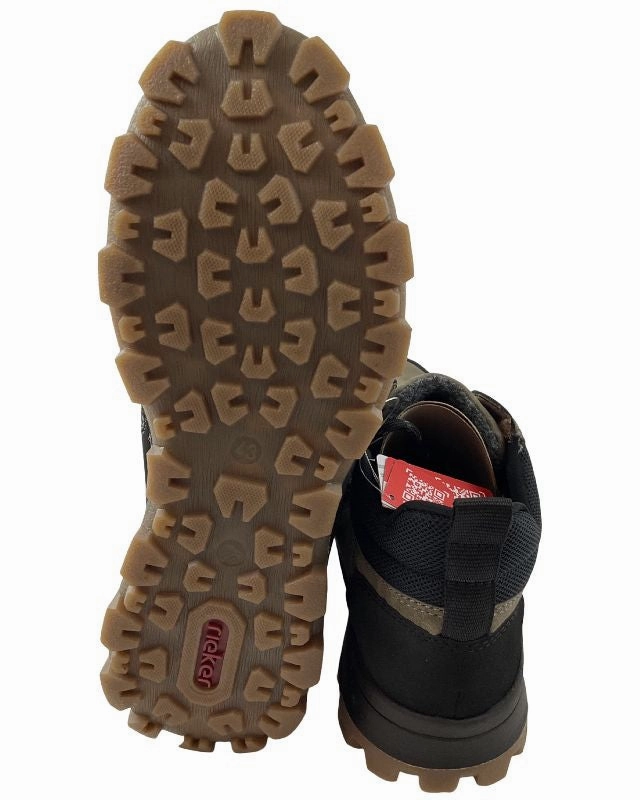 Westen Stiefel Rieker Herren Schnrstiefe l 35508-25 Braun    Rieker-TEX