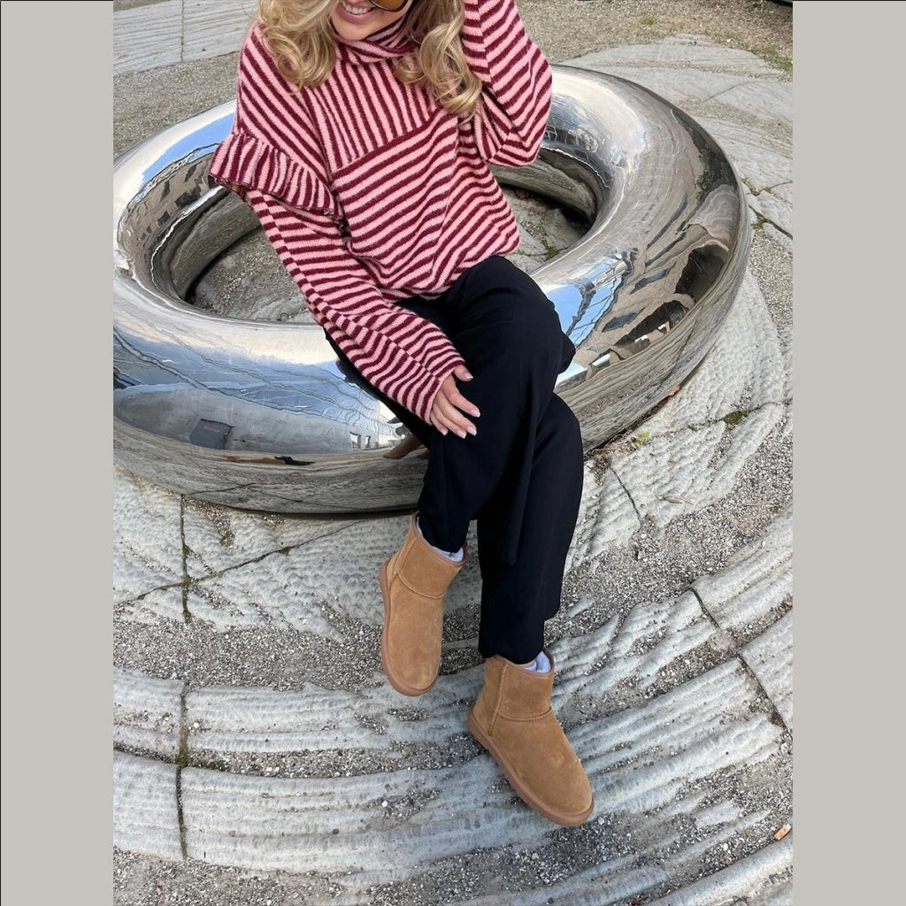 Stiefel Mittelalter LUCKY ME LOW - CAMEL