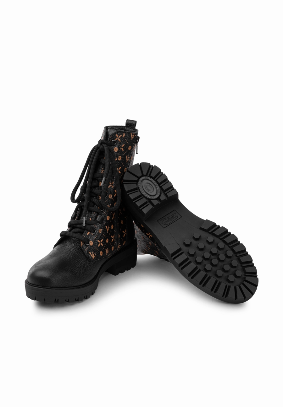 Stiefeletten Mit Absatz Und Reißverschluss auffllige Stiefelette Hirschleder