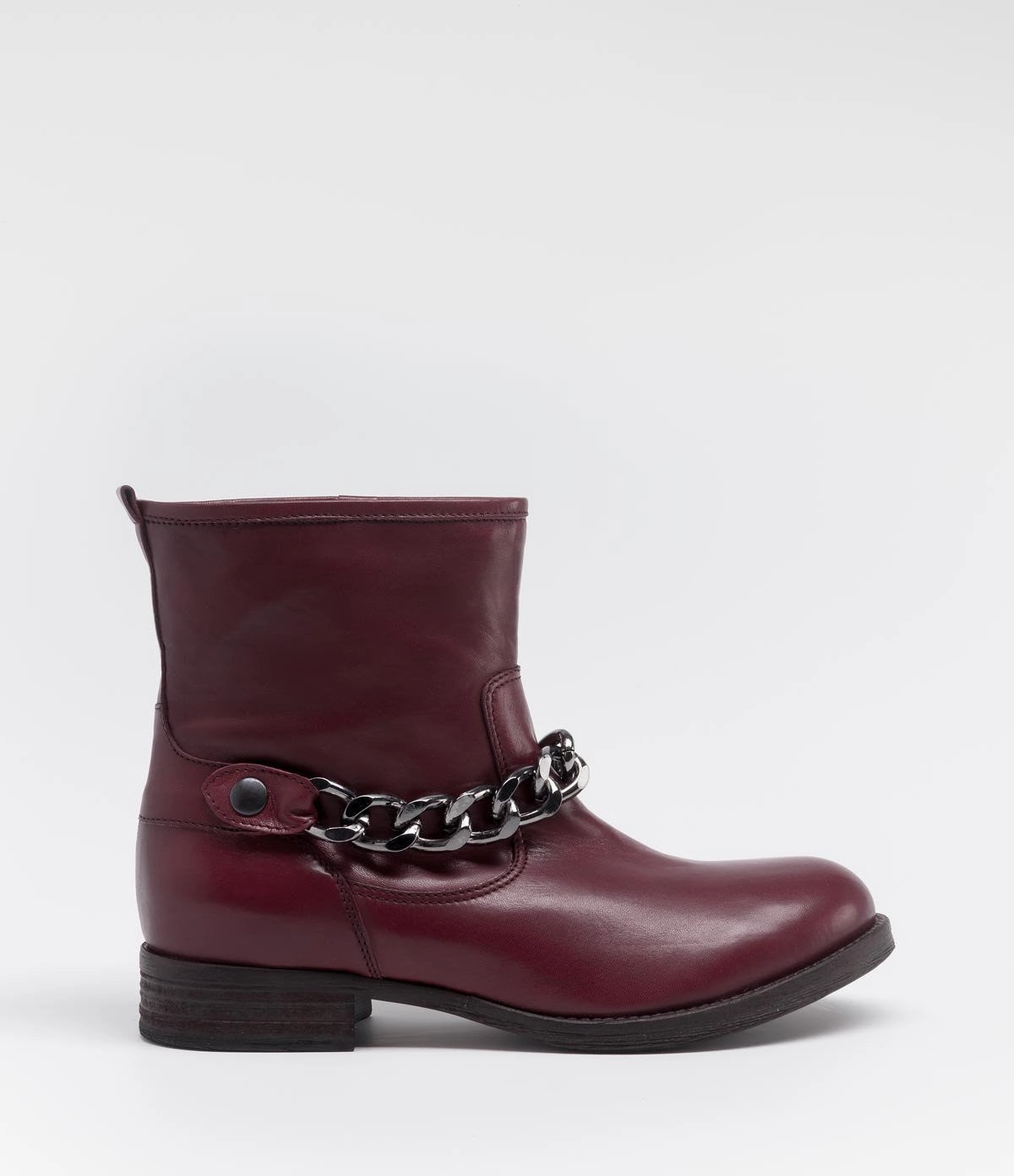 Biker Boot Katharina bordeaux Stiefeletten Zu Röcken