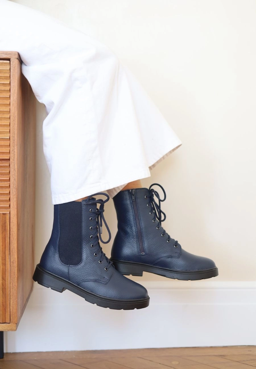 Elegante Stiefeletten sehenswerte Stiefelette Hirschleder