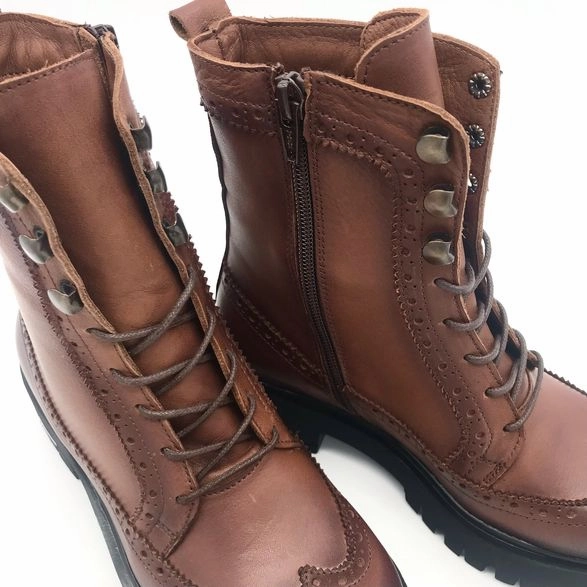 The Schuh Effekt Boots Braun Stiefeletten 28