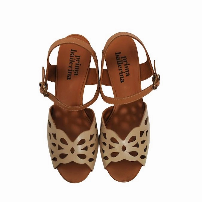 Prima Ballerina - Ginger Naturale High Heels Tanzen