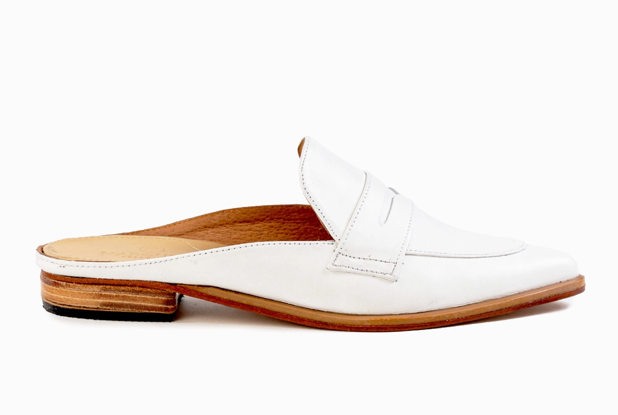 Tendance Loafers Posh Penny Loafer - Ivory White