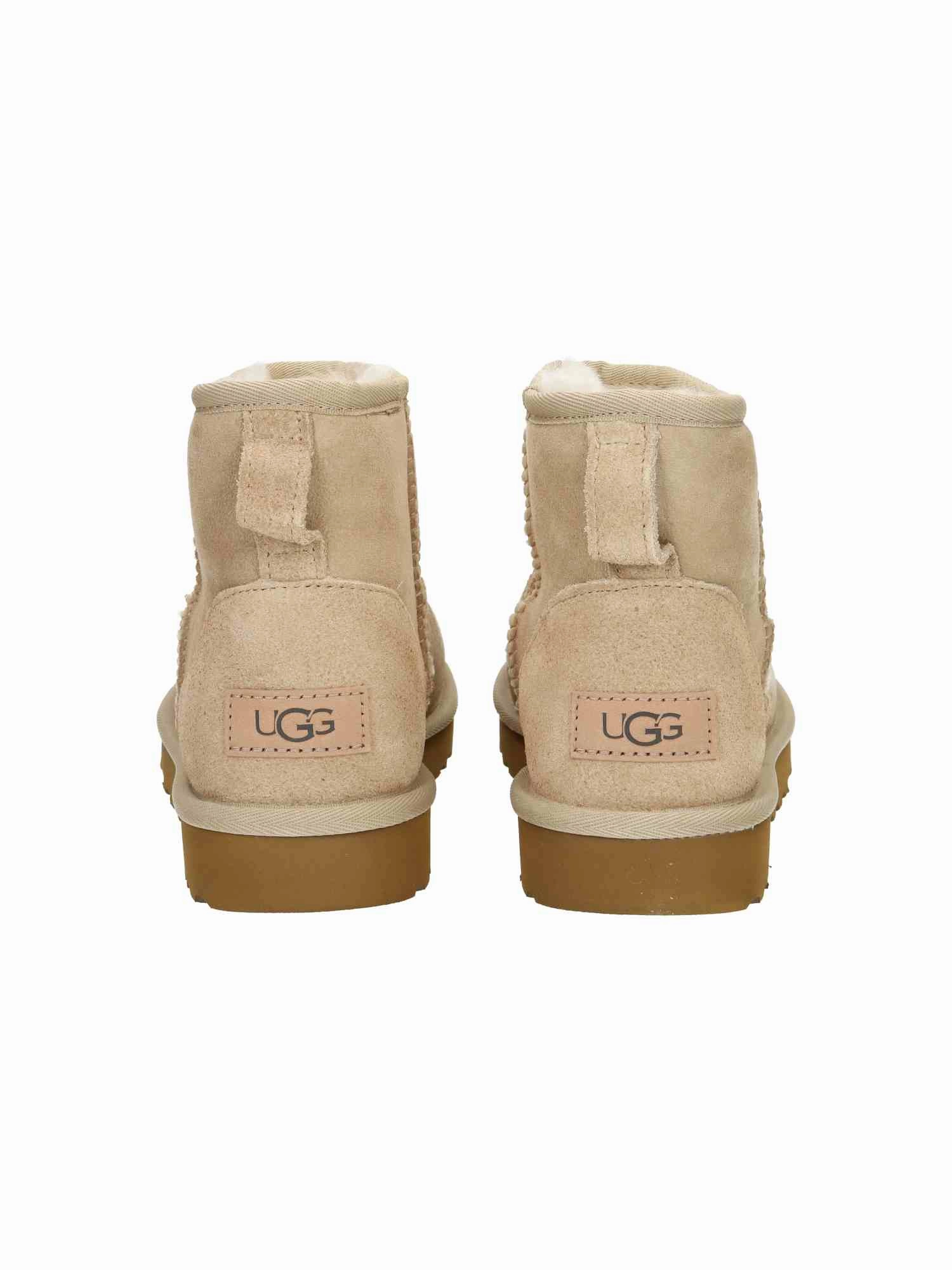 W Classic Mini II sand Overknee Stiefel Mit Breitem Schaft