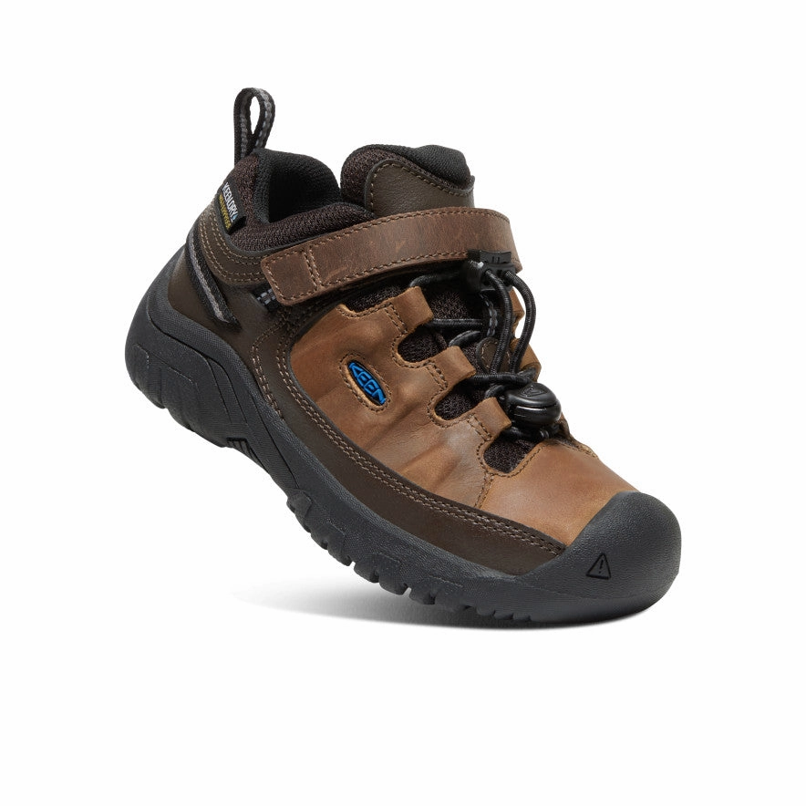 Retro Runner Sneaker Little Kids' Targhee Waterproof Shoe  |  Coffee Bean/Bison