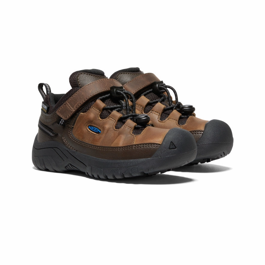 Sneaker Plateau Little Kids' Targhee Waterproof Shoe  |  Coffee Bean/Bison