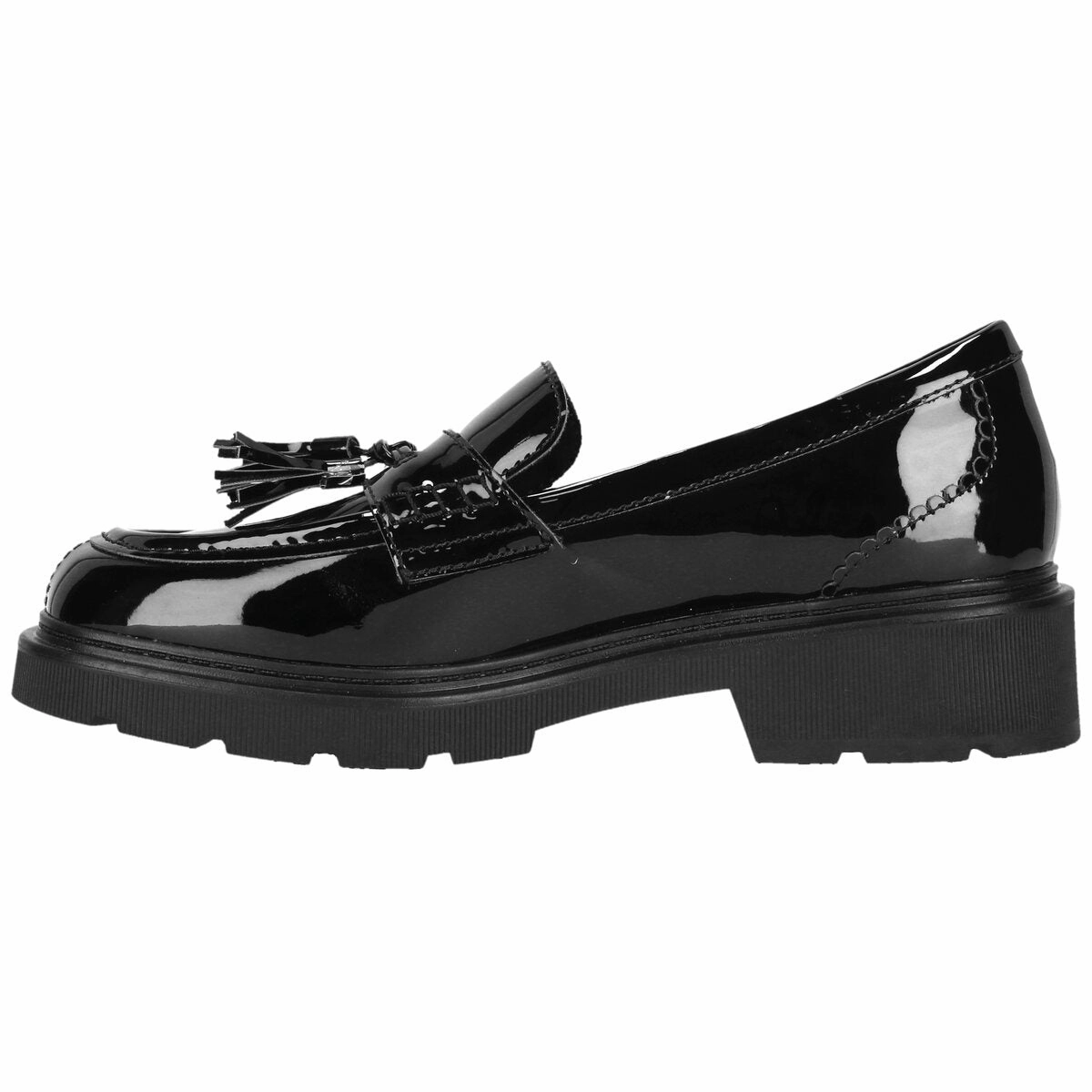 Clarks Lauryl Tassel D Sort Loafer Italian Summer Loafers