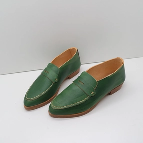 The Attico Loafers THE PENNY. BB BUKO W BUKO LAKE AND MASK. UNDYED THREAD. 2CM