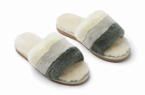 Mirada Slipper | Neuseeland | Gre 35-42 Hausschuhe Pantoffeln Bequem Flats