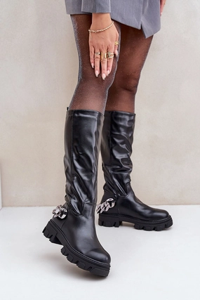 Chelsea Boots Rahmengenäht Thigh-Hight Boots model 204668 Step in style