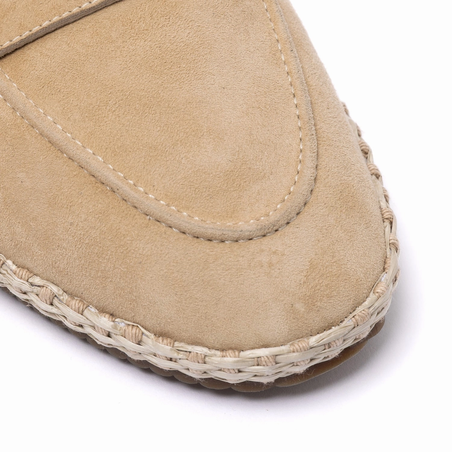 Shoe Biz Copenhagen Loafers Baudoin & Lange x MJ: Banus-Loafer "Espadrille Luxe" aus Kalbsvelours - Handmade