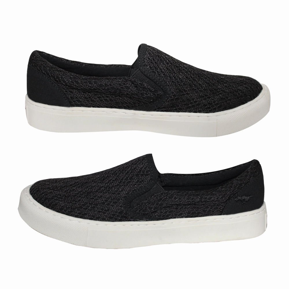 Pantoffeln Weite M Rocket Dog Girl Slipper "Duet Lovely Crochet" (black)