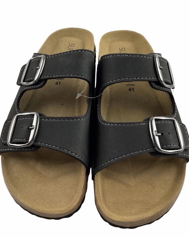 SUPERSOFT Herren Hausschuhe  Pantoffeln 174 001 BLACK Pantoffeln Anderes Wort