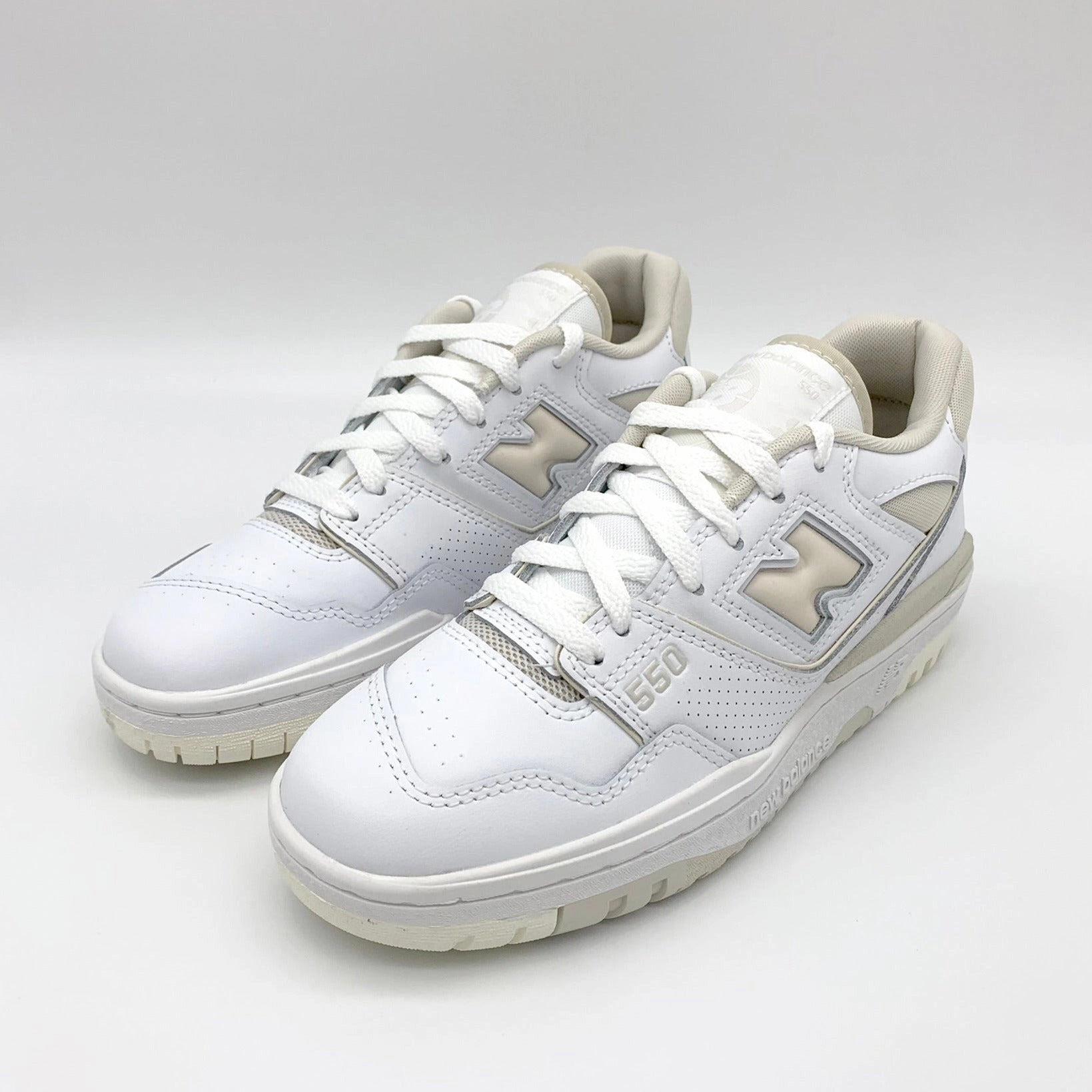 2009 Basketball Shoes New Balance 550 Silver Birch