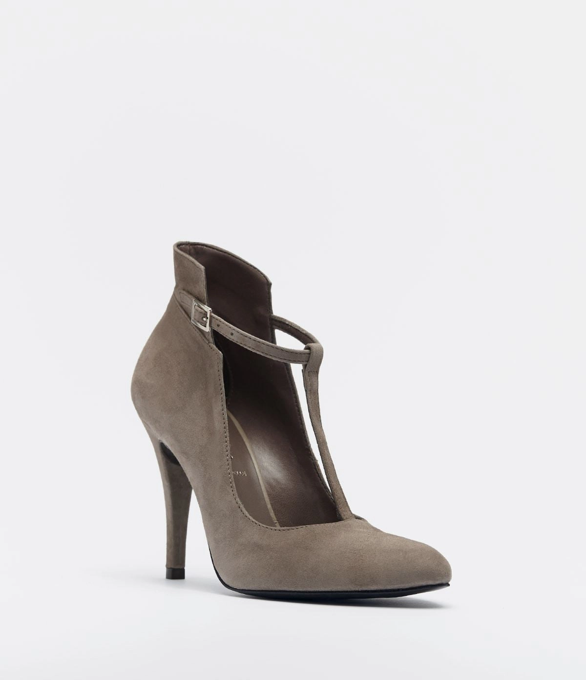 T-bar Highheel Tiziana taupe Catherine De Medici